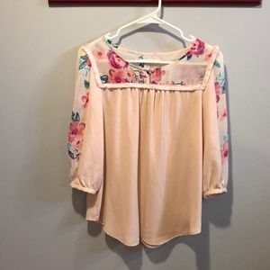 Floral Lauren Conrad blouse